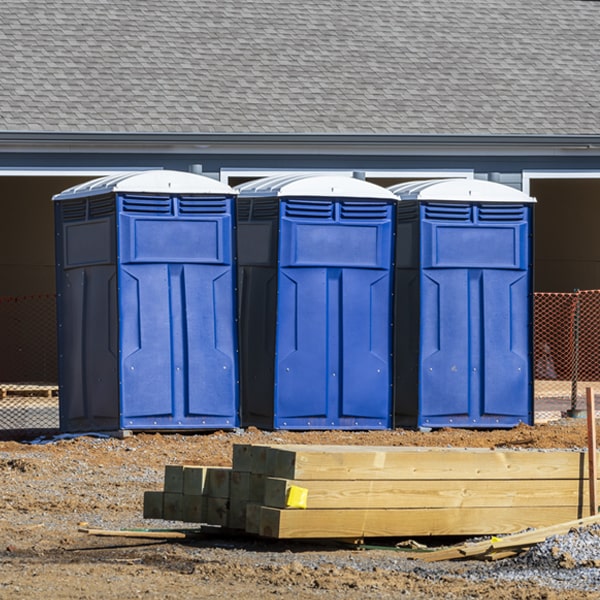 can i customize the exterior of the portable restrooms with my event logo or branding in Riverview